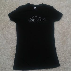 House of style sm t shirt black